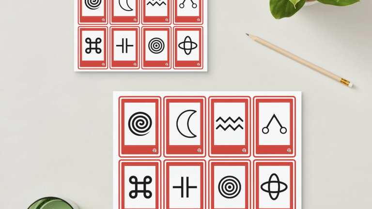 Juego de cartas para tarbajar la memoria y la atención